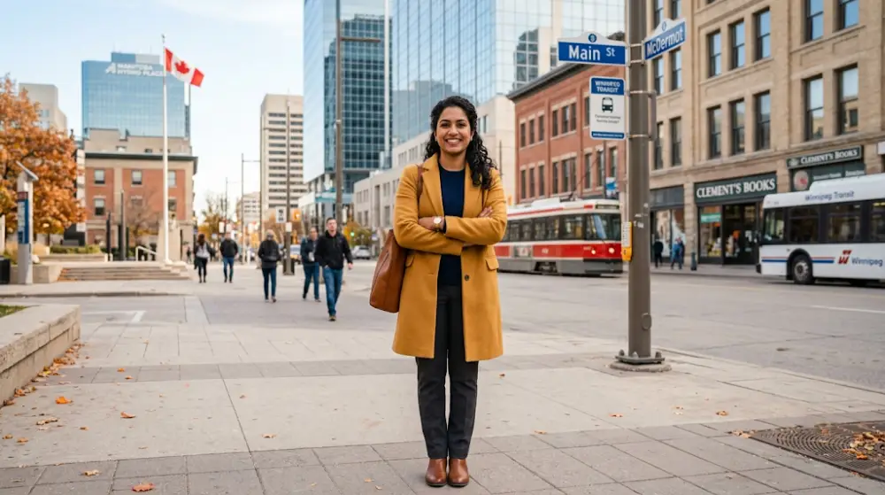 financial planner Canada An empowered Canadian professional who has taken control of their financial future and career path.