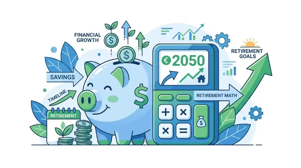 retirement planning in Canada Infographic illustrating the 4 percent rule for retirement savings calculations in Canada.